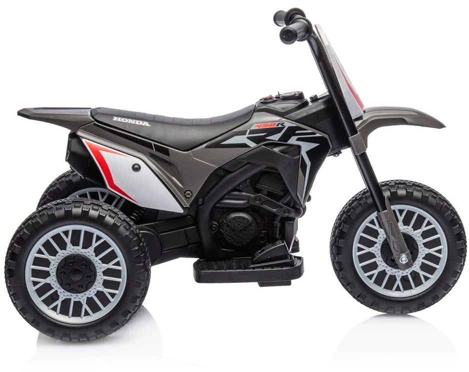 Milly Mally Honda CRF 450R elektrinis motociklas pilkos spalvos