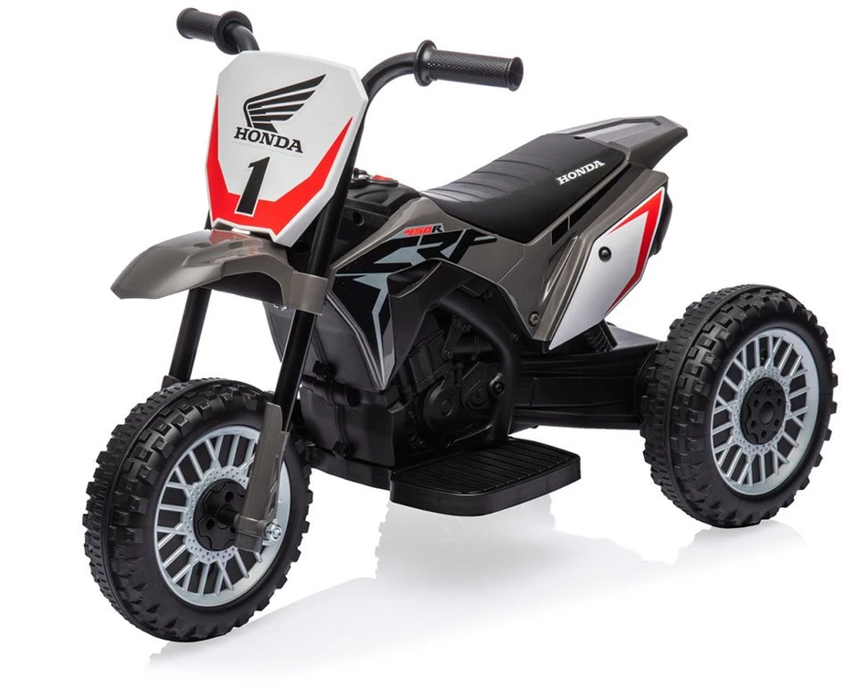 Milly Mally Honda CRF 450R elektrinis motociklas pilkos spalvos