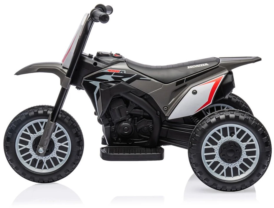 Milly Mally Honda CRF 450R elektrinis motociklas pilkos spalvos