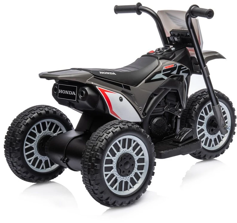 Milly Mally Honda CRF 450R elektrinis motociklas pilkos spalvos