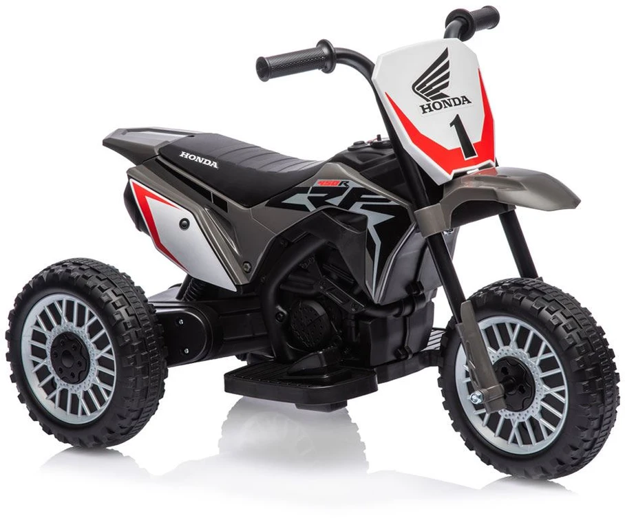Milly Mally Honda CRF 450R elektrinis motociklas pilkos spalvos