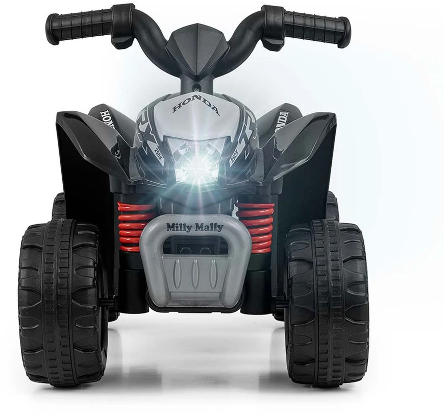 MILLY MALLY 5471 Akumuliatorinė transporto priemonė keturračiai HONDA keturračiai Juoda