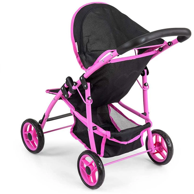 MILLY MALLY 5519 Natalie Prestige lėlių vežimėlis, juodas