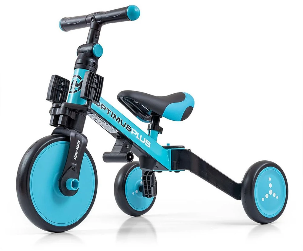 Milly Mally 4-in-1 Optimus Plus dviratukas vaikams