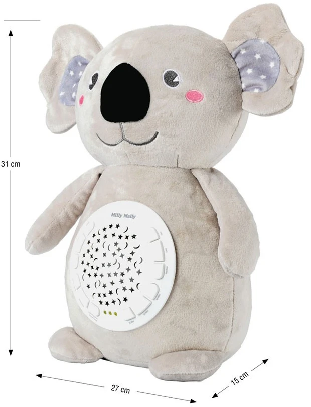 MILLY MALLY pliušinis žaislas su projektoriumi Milly Koala