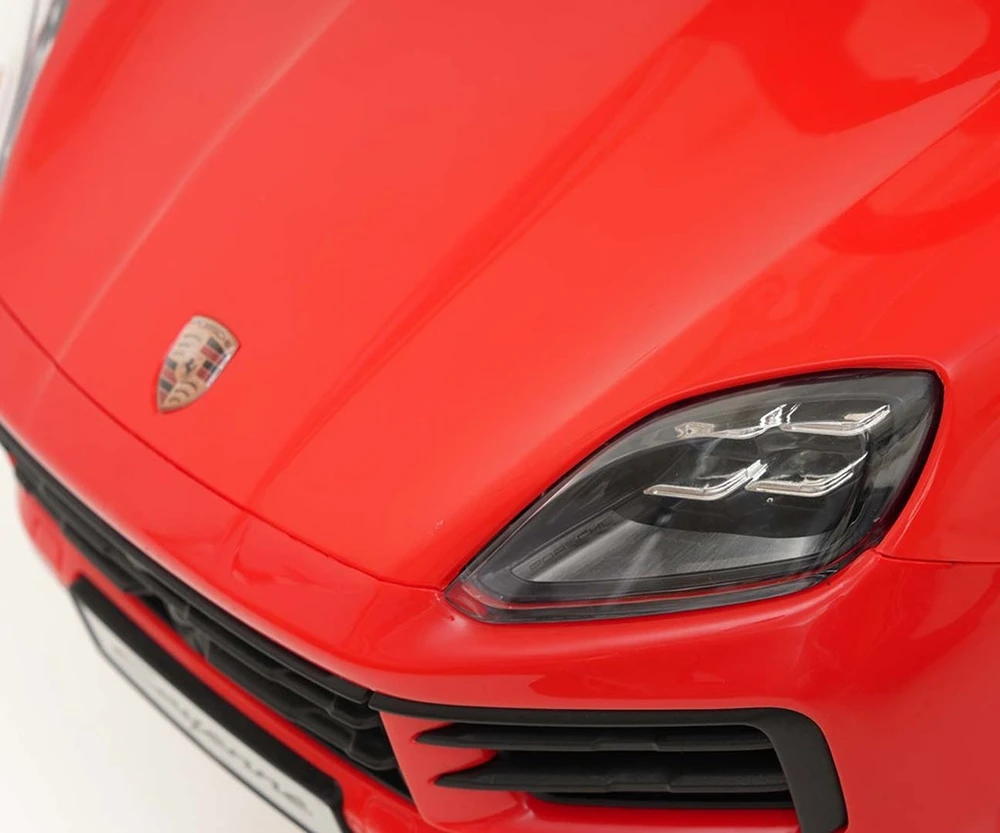 Milly Mally Porsche Cayenne raudonas važiuojamas automobilis su kreipiamuoju strypu
