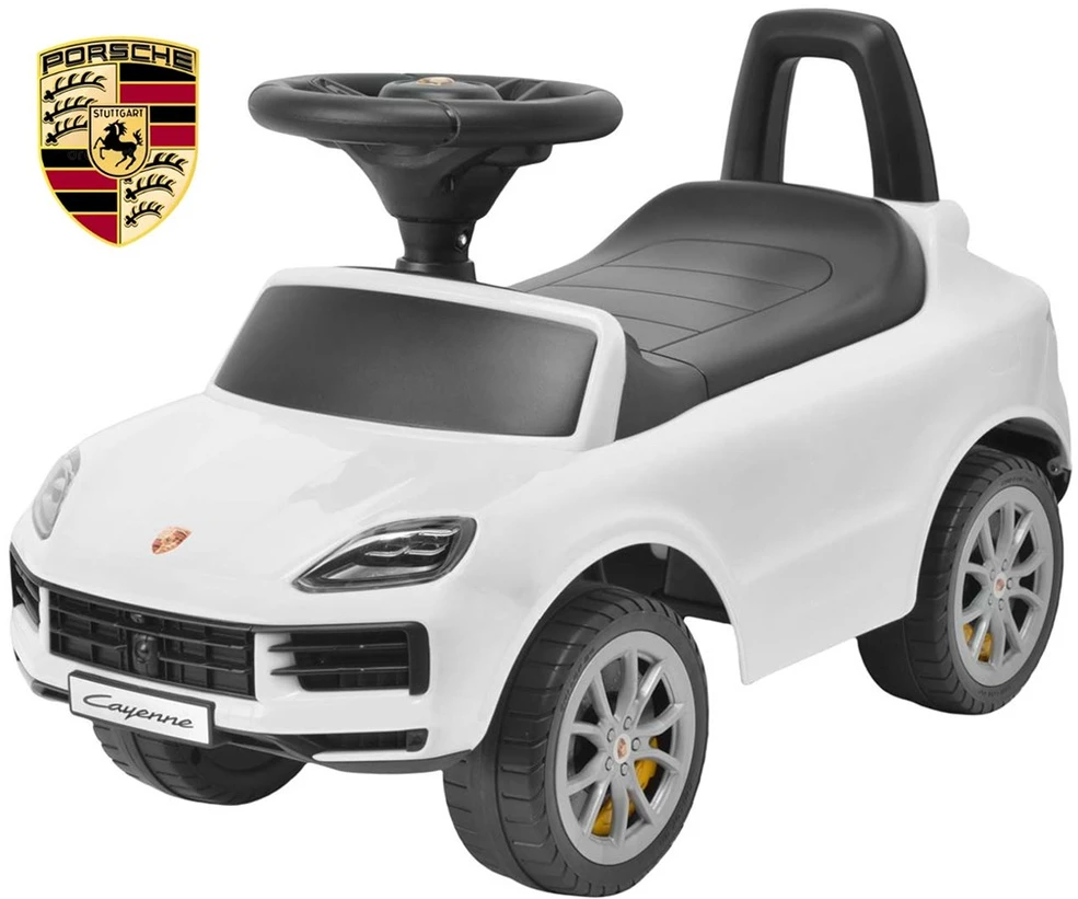 Milly Mally Važiuoklė Baltas „Porsche Cayenne S“ vairuojamas automobilis