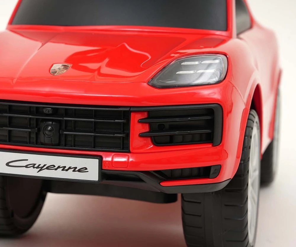 Milly Mally Porsche Cayenne S raudonas važiuojamas automobilis