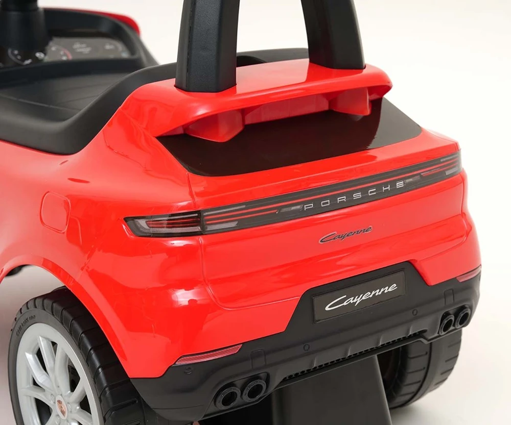 Milly Mally Porsche Cayenne S raudonas važiuojamas automobilis