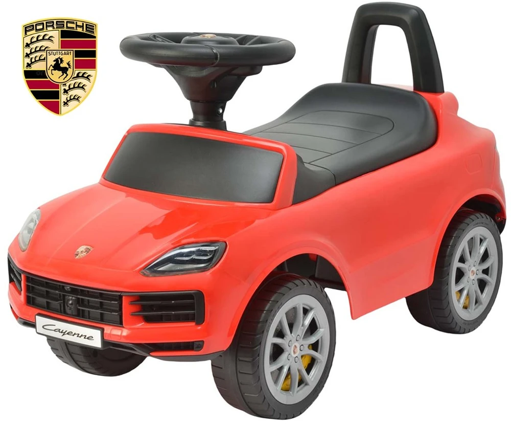 Milly Mally Porsche Cayenne S raudonas važiuojamas automobilis
