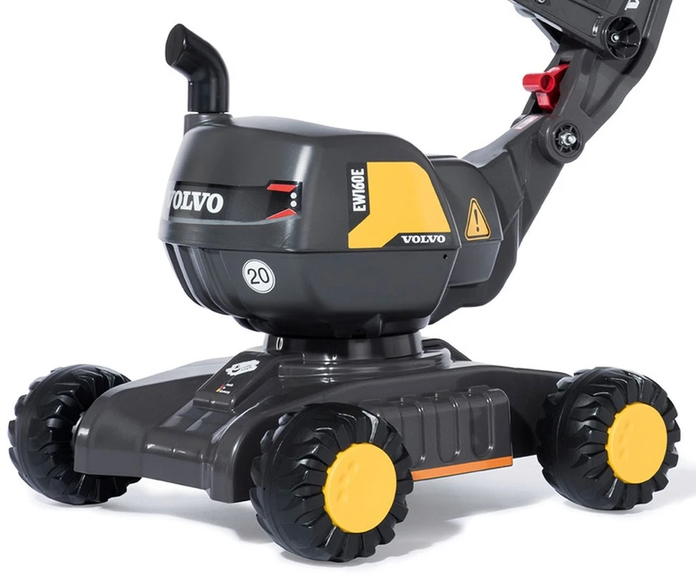 Rolly Toys Volvo Žemės Kasimo Mašina RollyDigger Su Valdymo Svirtimis