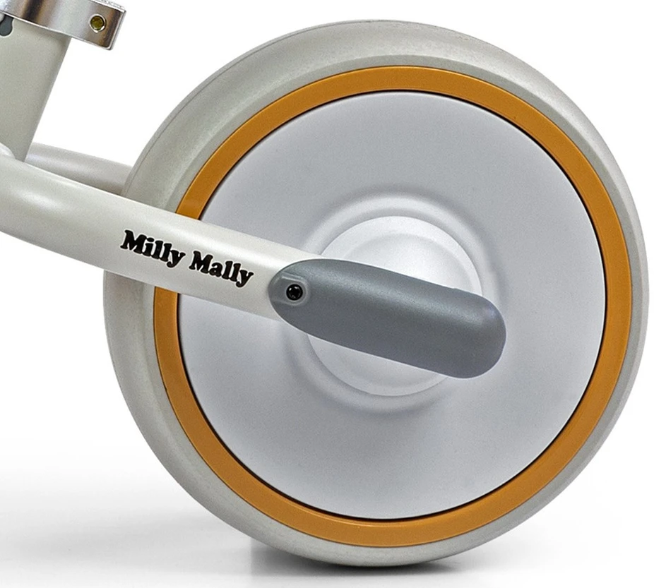 Milly Mally balansinis dviratukas Skippy, baltas