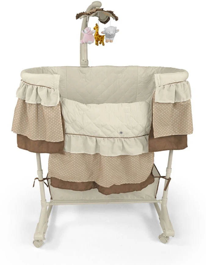 CREAM Lopšys Milly Mally Sweet Melody 4in1Remote Kreminis