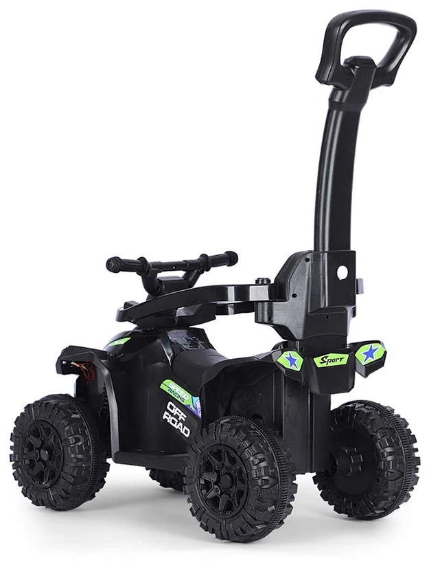 Milly Mally važiuojamasis automobilis Wild 3in1 juodas