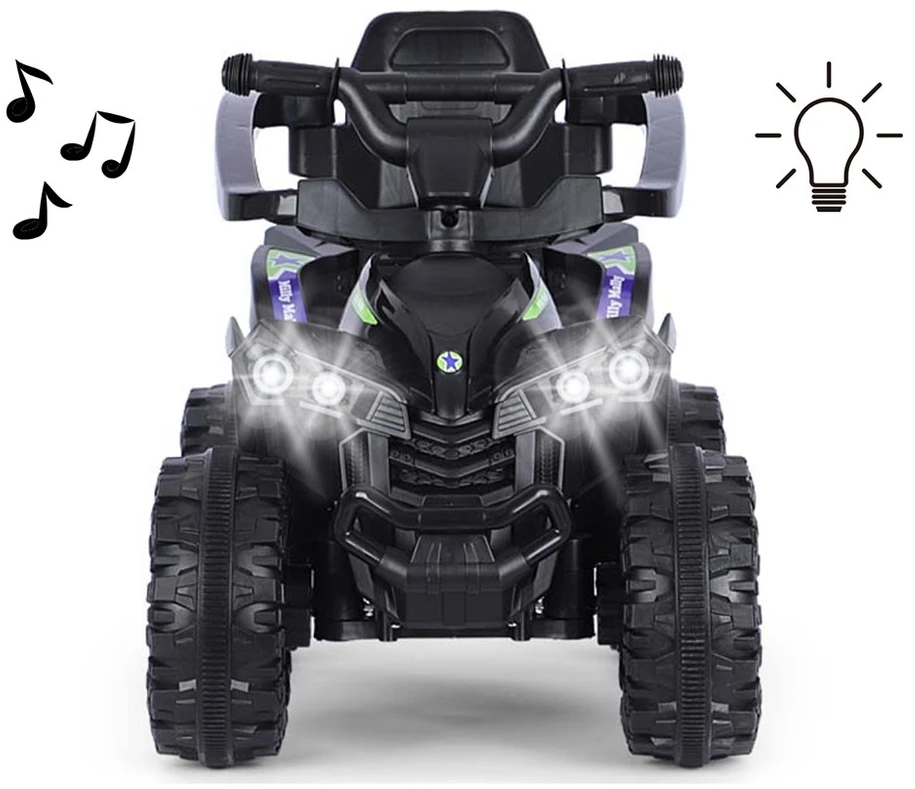 Milly Mally važiuojamasis automobilis Wild 3in1 juodas