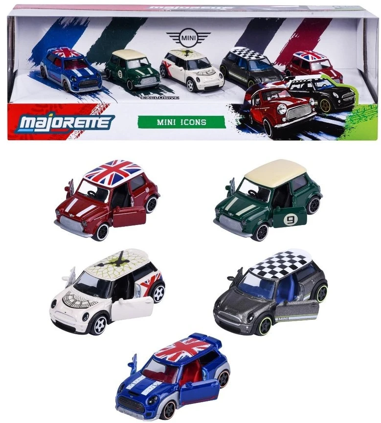 Mini automobilių rinkinys Majorette 1:64