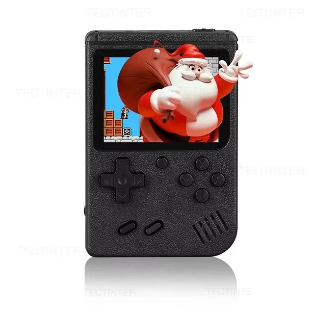 „Mini Portable Console SP 400“ retro žaidimų konsolė - juoda (vienam žaidėjui)