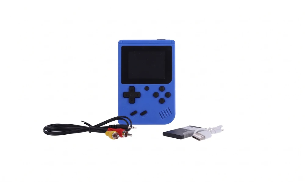 „Mini Portable Console SP 400“ retro žaidimų konsolė - mėlyna (vienam žaidėjui)
