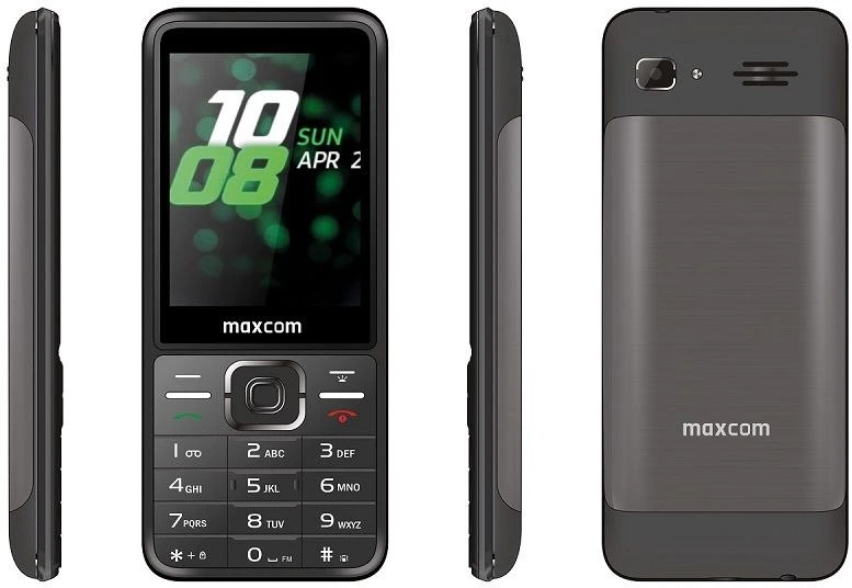 Maxcom MM244 SE DualSim juodos spalvos