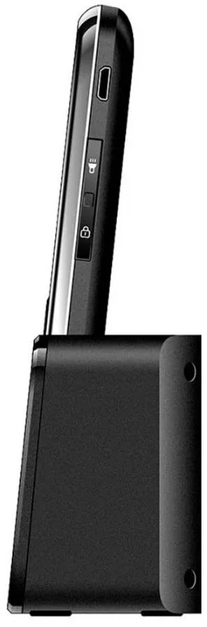 Mobilusis telefonas GSM MAXCOM MM 720 SE juodos spalvos