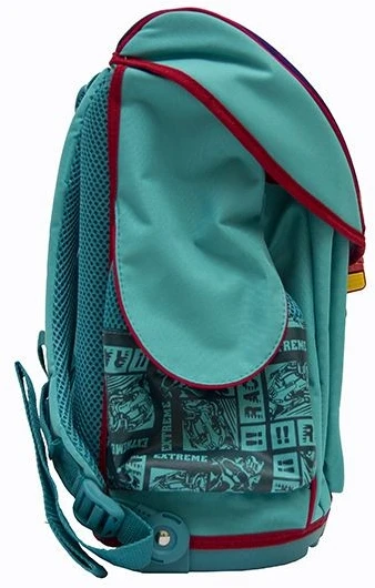 Mokyklinė kuprinė ELITE ergonomiška ir ypač lengva, tik 1,10 kg, turkio spalvos
