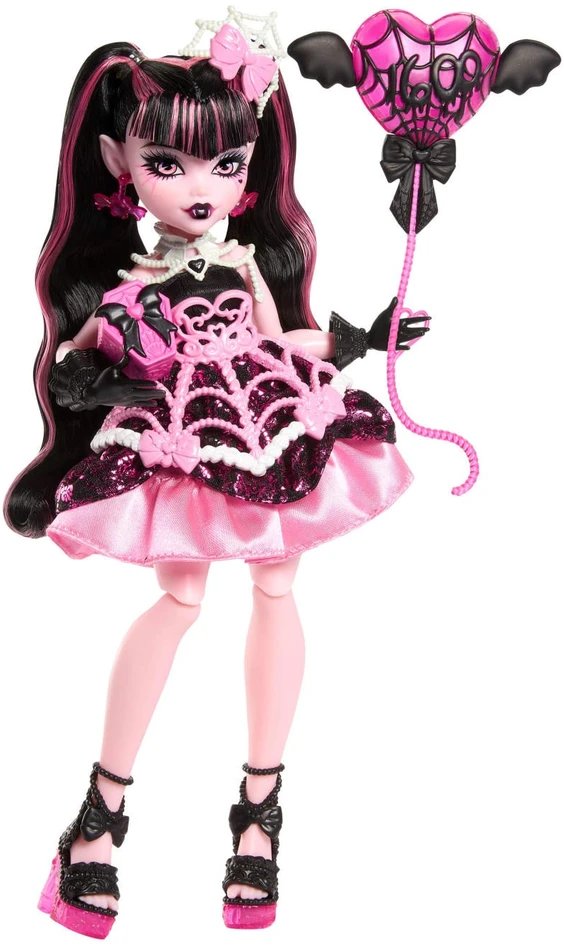 Mattel „Monster High Sweet Birthday“ lėlės Drakulaura rinkinys JBG74