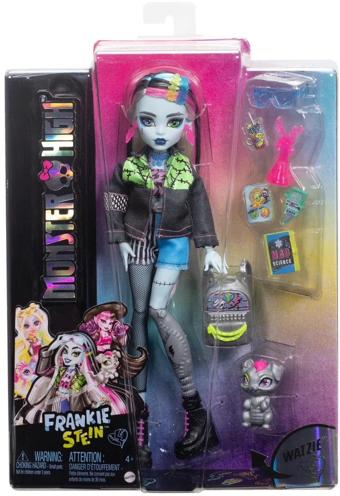Mattel MONSTER HIGH lėlė – Frenkė (HXH73)
