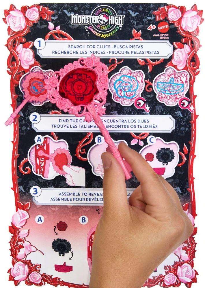 Mattel MONSTER HIGH SKULTIMATES siurprizų rinkinys – Drakulaura, vidurnakčio sodo serija (HYT72)
