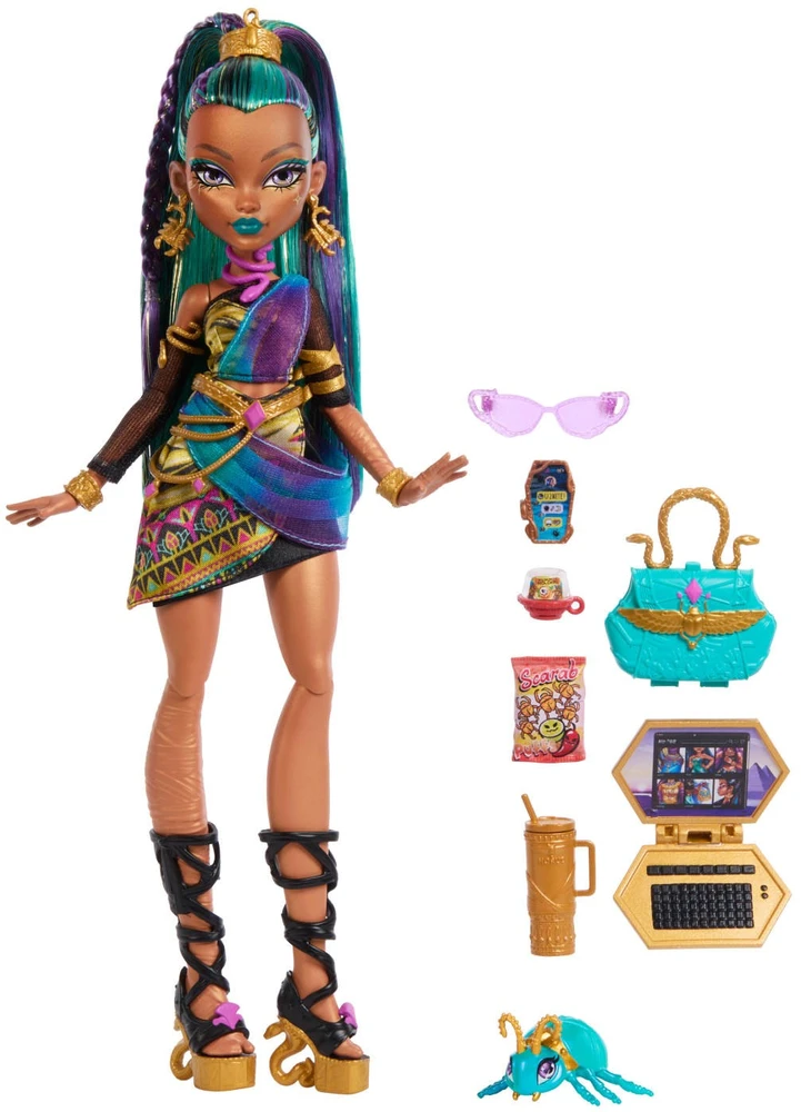 Mattel MONSTER HIGH lėlė – Nefera (JDR48)