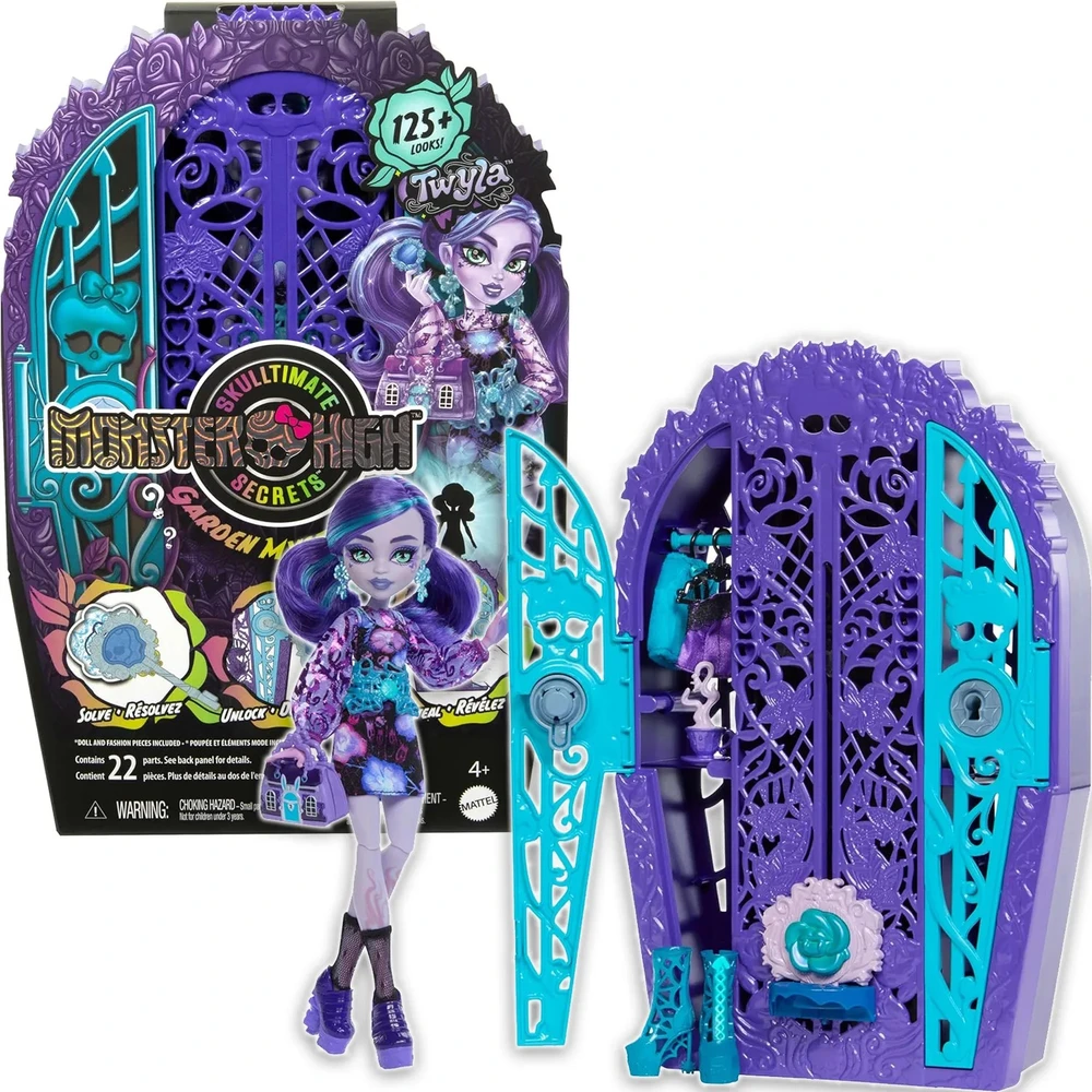 Mattel MONSTER HIGH SKULLTIMATES siurprizų rinkinys – Tvyla, vidurnakčio sodo serija (HYT74)