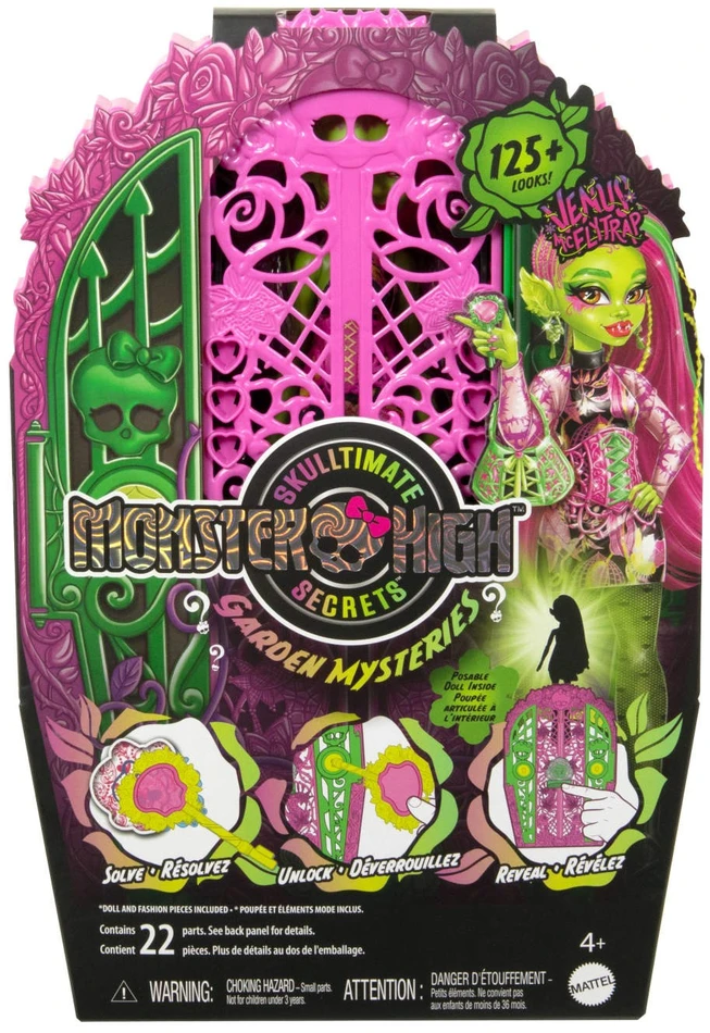Monster High Skulltimate Secrets Venus McFlytrap lėlė HYT75