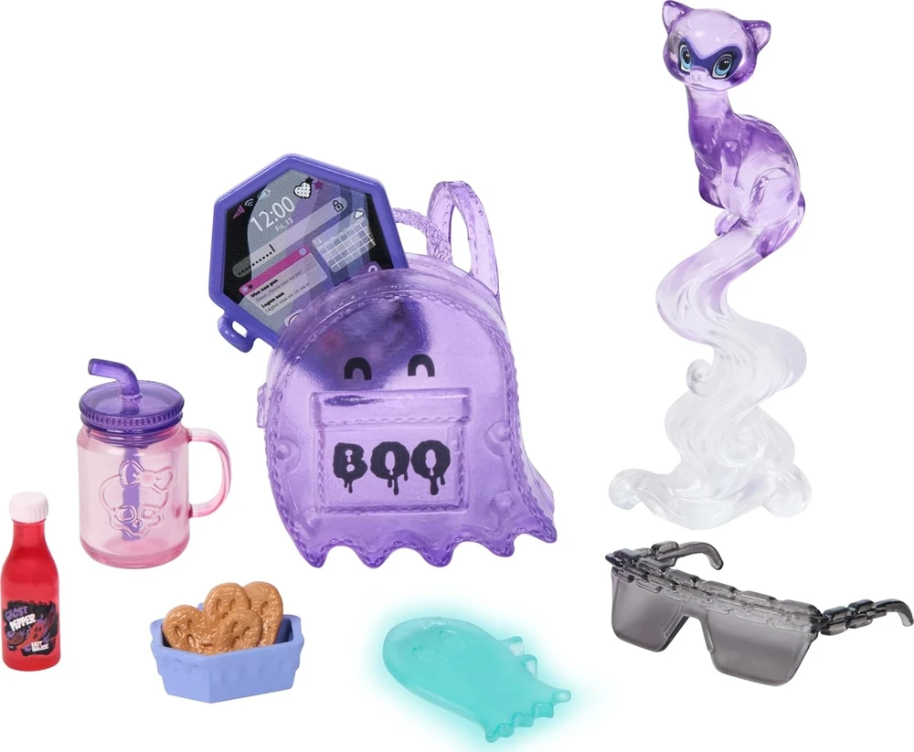 Lėlė Mattel Monster High Spectra Vondergeist su naminiu šešku ir aksesuarais