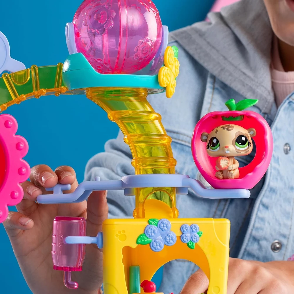 TM Toys LITTLEST PET SHOP rinkinys Linksmybių fabriko žaidimų aikštelė
