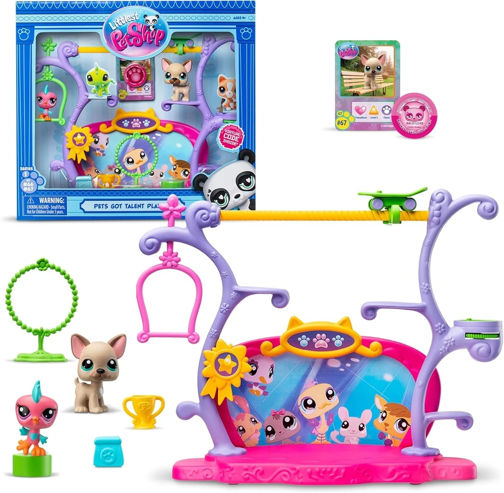 Rinkinys LITTLEST PET SHOP „Gyvūnėliai turi talentą“
