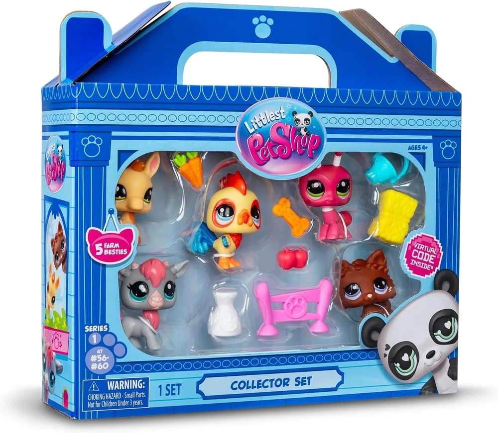 TM Toys Littlest Pet Shop ūkio geriausi žaisliukai, 5 vnt., 00510