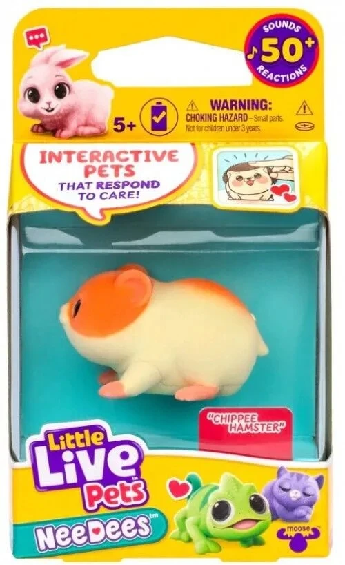 Moose Žaislas Little Live Pets NeeDees Chippee 26653