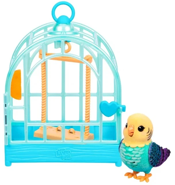 Interaktyvus žaislinis paukščiukas Little Live Pets My Really Real Bird & Cage Indie