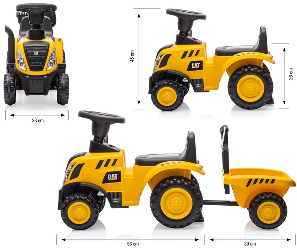 Milly Mally CAT 5766 transporto priemonės traktorius