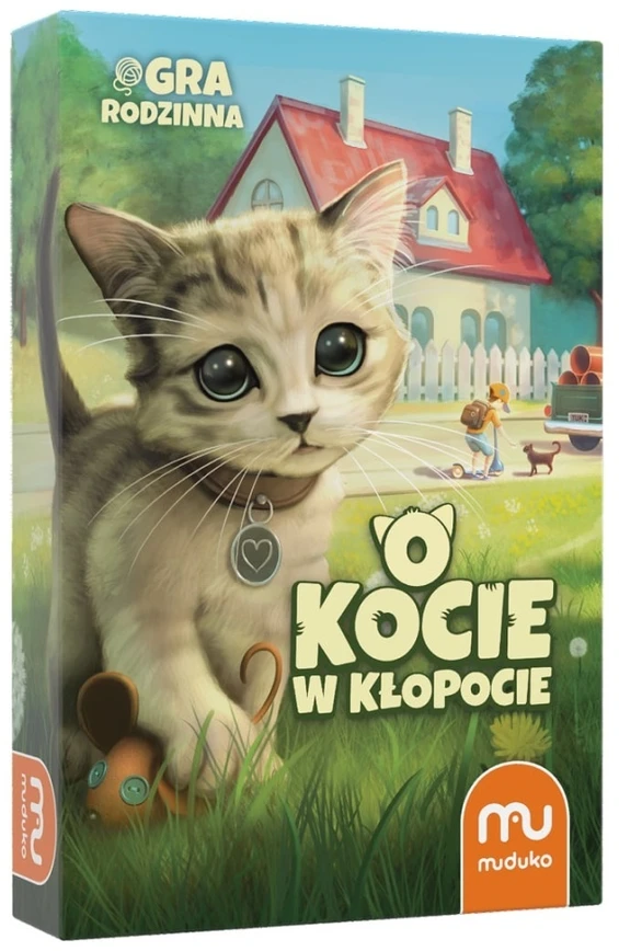 Trefl MUDUKO Apie katę, patekusią į bėdą, šeimos žaidimas 8+