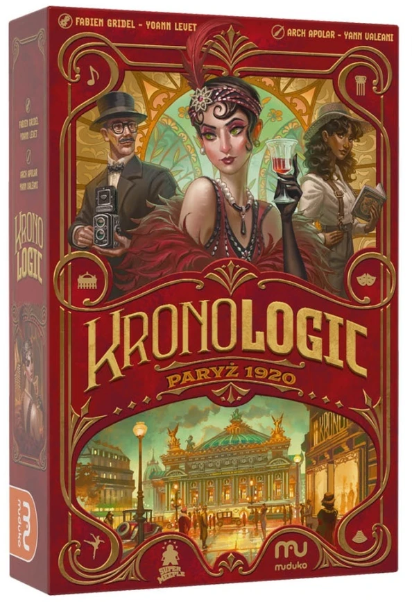 Trefl MUDUKO Stalo žaidimas Kronologic Paryžius 1920