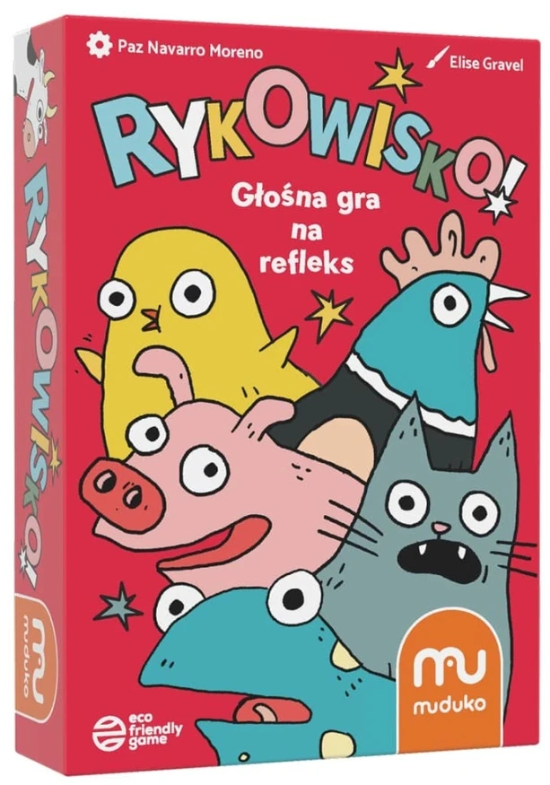 MUDUKO Stalo žaidimas Rykowisko su gyvūnų garsais