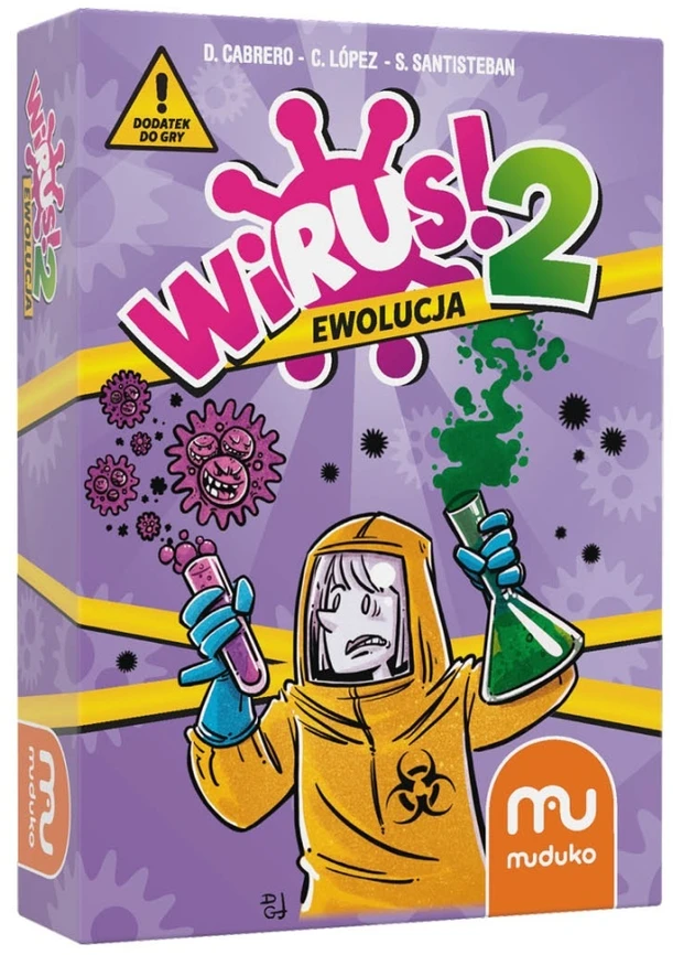 Stalo žaidimas Trefl Wirus 2, PL