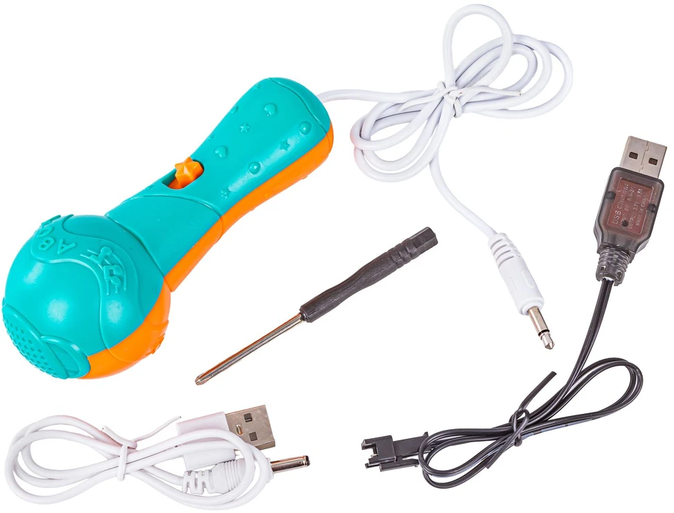 Multifunkcinis edukacinis stalas 2in1 su pianinu, mikrofonu, Bluetooth ir akumuliatorium
