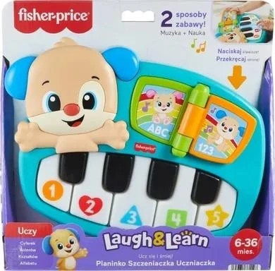 Muzikinis fortepijonas Fisher-Price šuniukas