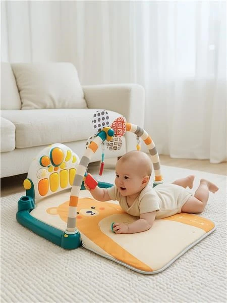 Dėlionė Muzikinis interaktyvus žaidimų kilimėlis vaikams Baby Mix