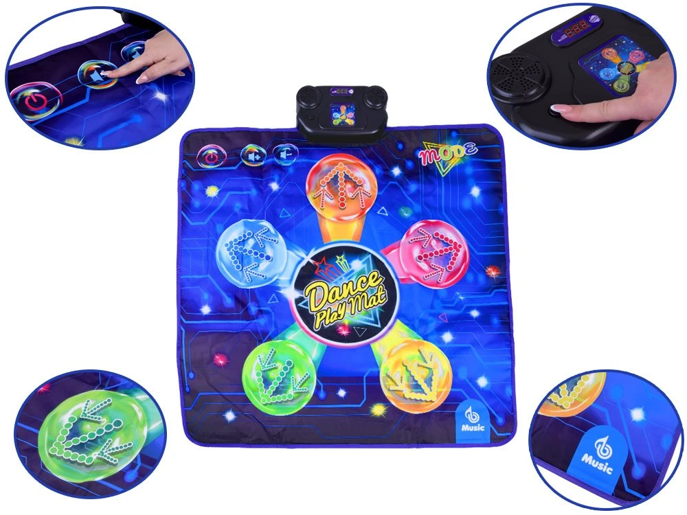 Large Musical Dance Mat for Kids – Movement, Fun & Exercise ZA6138