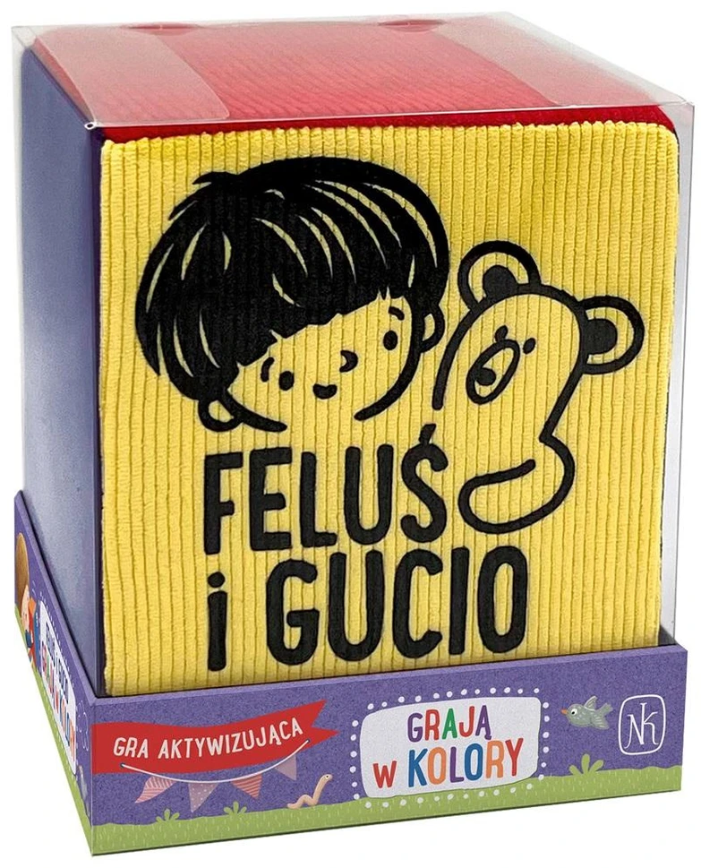 Nasza Ksiegarnia Stalo žaidimas Feluś ir Gucio spalvų mokymasis