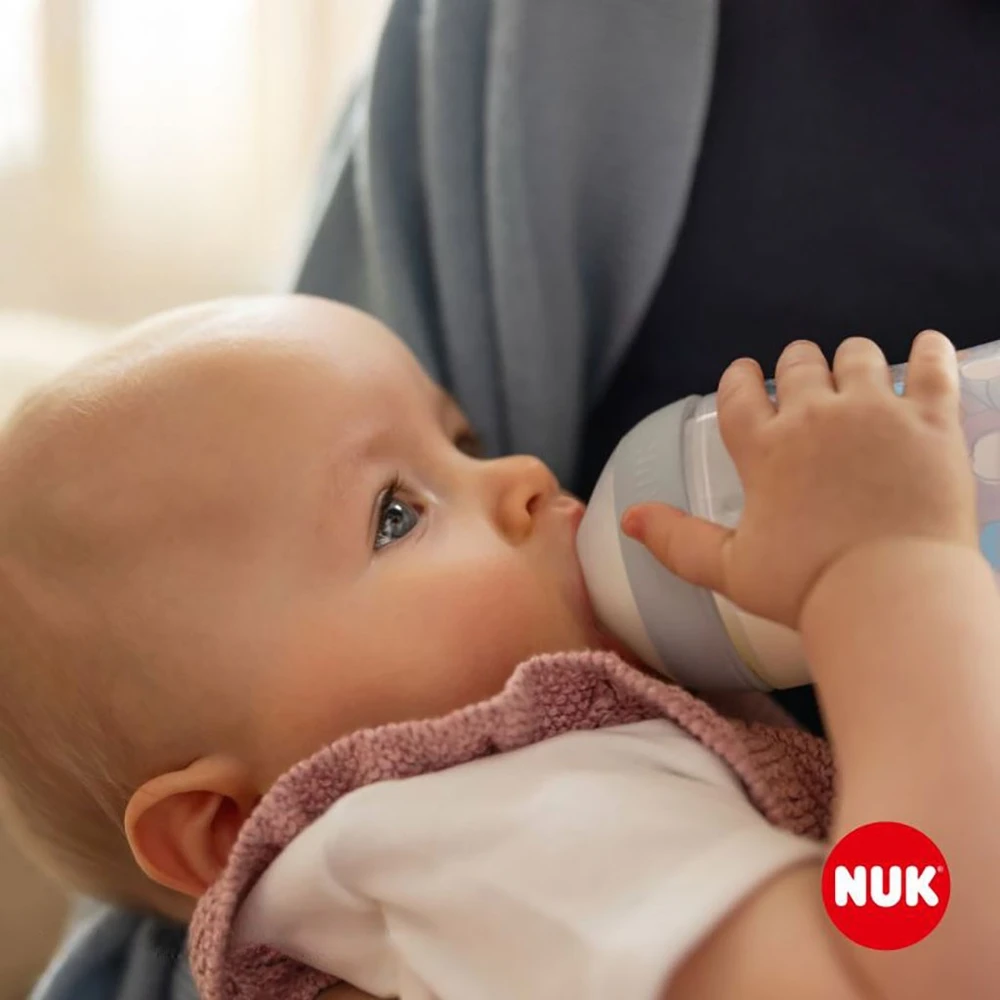 Nuk 436058 PERFECT MATCH SILIKONINIS BUTELIUKO ČIULPTUKAS 3+, 2 VNT. 538924, 10709033