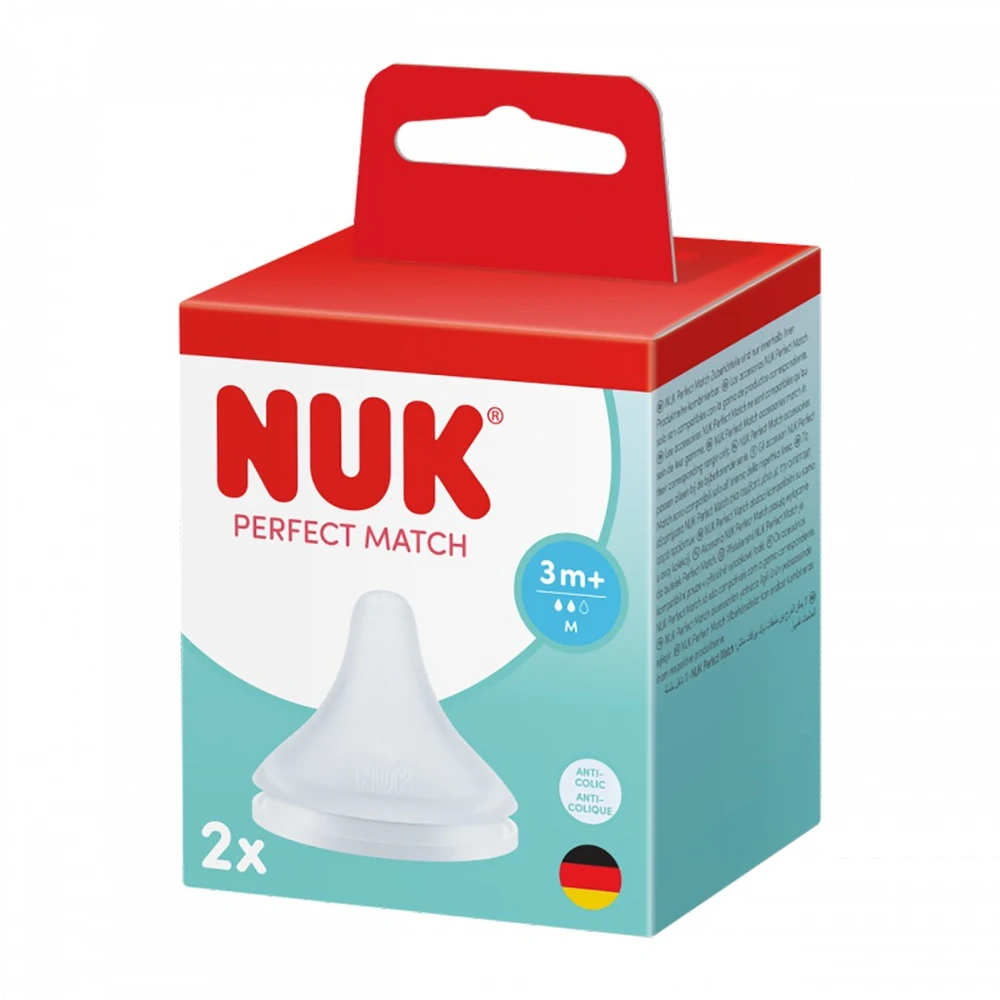 Nature Perfect Match NUK M (3+) 2 vnt.