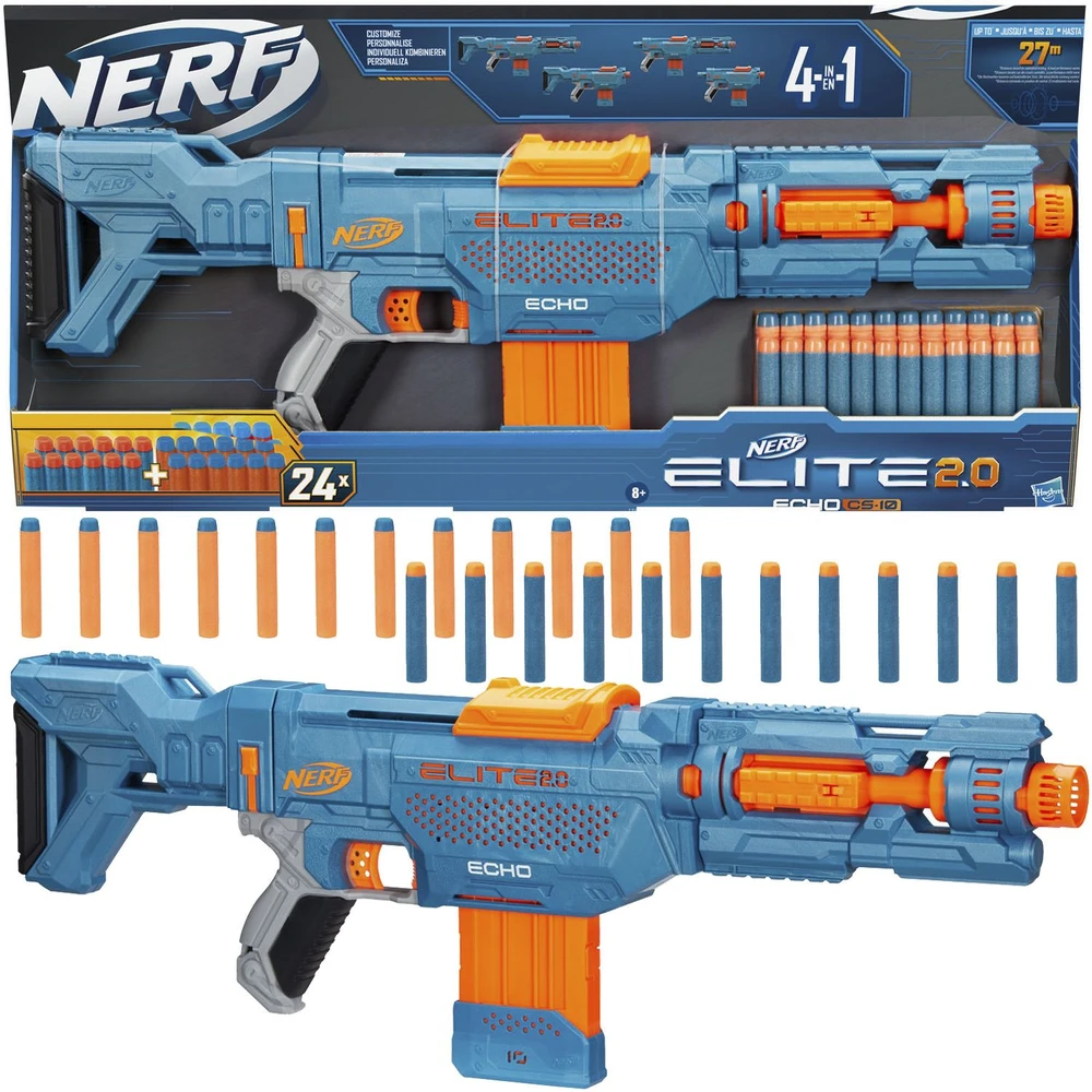 NERF Elite 2.0 šautuvas ECHO CS-10
